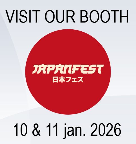 Bezoek ons tijdens JapanFest - 10 en 11 januari