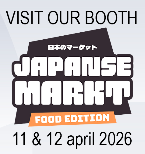Visit us at Japanse Markt - 10 & 11 april 2026