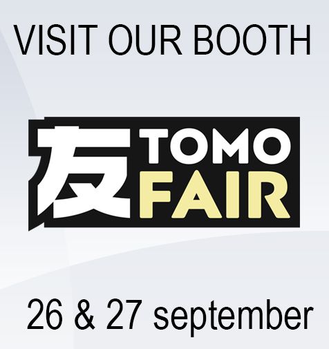 Visit us at TomoFair - 26 & 27 september 2026