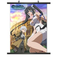 Is it Wrong to Try to Pick Up Girls in a Dungeon Wallscroll 02