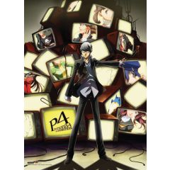 Persona 4 - Yu and TVs Wall Scroll