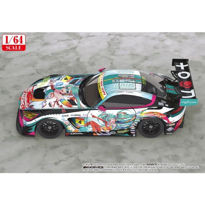 Hatsune Miku GT Project Vehicle 1/64 Good Smile Hatsune Miku AMG