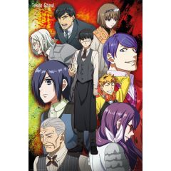 Tokyo Ghoul Group Poster