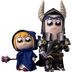 Pop Team Epic Vinyl Figures 2-Pack Chibi Creature Popuko & Pipimi Shining Shoulder Ver.