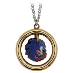 Sonic - The Hedgehog Necklace with Pendant Ring