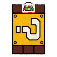 Super Mario Doormat Question Mark Block 40 x 60 cm