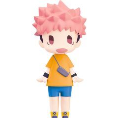 Jujutsu Kaisen HELLO! GOOD SMILE Action Figure Yuji Itadori: Casual Outfit Ver. 10 cm