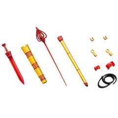 Kotobukiya M.S.G. Model Kit Accessory Set Virtuous Style 10 Sword Set B Flamerite Ver.   