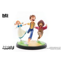 The Adventures of Tom Sawyer Animated! Statue Tom, Huck & Becky 23 cm