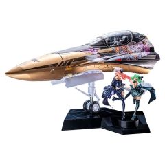 Macross Frontier Plastic Model Kit PLAMAX MF-98: minimum factory Fighter Nose Collection YF-29 GALAXY SET 90  cm