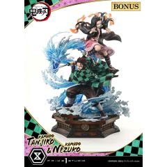 Demon Slayer: Kimetsu no Yaiba Concept Masterline Series Statue 1/6 Nezuko & Tanjiro Ultimate Bonus Ver. 56 cm