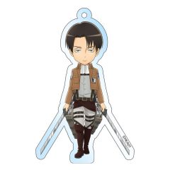 Attack on Titan Acrylic Keychain Levi Holographic 8 cm    