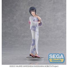Rascal Does Not Dream of Bunny Girl Senpai Luminasta PVC Statue Mai Sakurajima Yukata 22 cm 