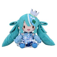 Character Vocal Series 01: Hatsune Miku Fuwa Petit Plush Figure Hatsune Miku LAWSON 50th Anniversary Special LIVE L 30 cm