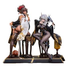Goddess of Victory: Nikke PVC Statues 2-Pack 1/4 Blanc & Noir
