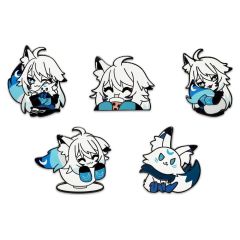 VTuber Enamel Pins Set MysticLight 3 cm (6)