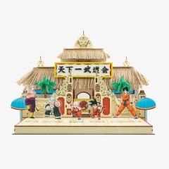 Dragon Ball - Tenkaichi Budokai Wood Construction Craft Set with Acrylic Figures (191 Pieces)