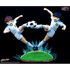CAPTAIN TSUBASA - Golden Twin Shoot- Statue 31cm