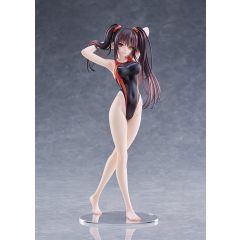 Date A Live Swimsuit Silhouette PVC Figure 1/7 Kurumi Tokisaki Swimwear Ver. 24 cm
