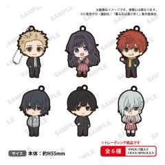 The Fragrant Flower Blooms with Dignity The Box Rubber Keychains 6 cm Blind Box Display (8)