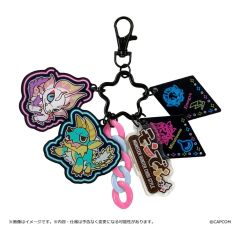 Monster Hunter Chibi Style Acrylic Keychain Multi Charm: Zinogre & Mizutsune