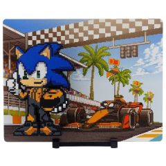 Sonic The Hedgehog x McLaren FiGGYZ Magnet Collectible Sonic McLaren 35th Anniversary 9 cm