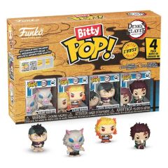 Demon Slayer: Kimetsu no Yaiba Bitty POP! Vinyl Figure 4-Pack Inosuke 2,5 cm