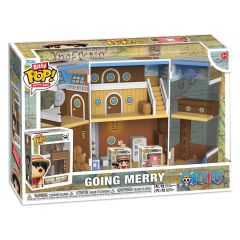One Piece Bitty POP! Bitty Box Display with 2 Vinyl Figures Going Merry