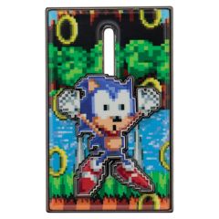 Sonic The Hedgehog Pin Badge Moving