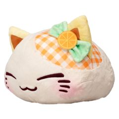 Nemuneko Cat Fruit Big Plush Figure Orange 30 cm