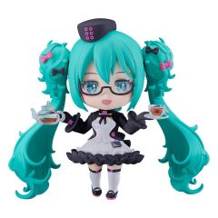 Character Vocal Series 01: Hatsune Miku Nendoroid Action Figure Hatsune Miku: Glasses x Café Ver. 10 cm