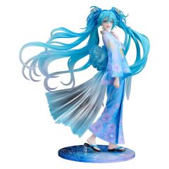Character Vocal Series 01: Hatsune Miku PVC Figure 1/7 Music & Fire Works Ver. 23 cm