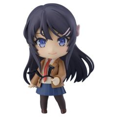 Rascal Does Not Dream of Bunny Girl Senpai Nendoroid Action Figure Mai Sakurajima 10 cm