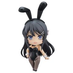 Rascal Does Not Dream of Bunny Girl Senpai Nendoroid Action Figure Mai Sakurajima: Bunny Girl Ver. 10 cm