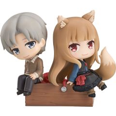 Spice and Wolf: Merchant Meets the Wise Wolf Mini Memory Mini Figure Lawrence & Holo 8 cm