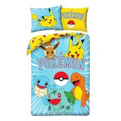 Pokémon Duvet Set Ver. 14 140 x 200 cm / 70 x 90 cm  