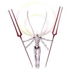 Evangelion: New Theatrical Edition Plastic Model Kit 1/400 Evangelion 13 Awake Ver. (Reproduction) 19 cm