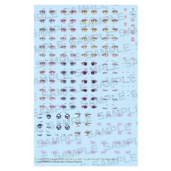 Megami Device M.S.G. Plastic Model Kit 1/1 Desire Maiden Raider Sugar Glaze Eye Decal Set 14 cm