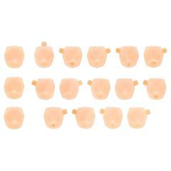 Megami Device M.S.G. Plastic Model Kit 1/1 10 Face Set Puni Mofu 01 Skin Color D