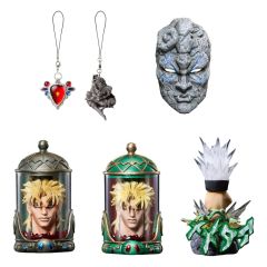 JoJo's Bizarre Adventure Mini figures Set Super Strap Collection Blind Box (Rerelease) (6) 