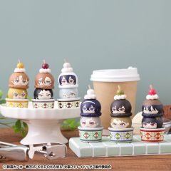 Bungo Stray Dogs Tsumichen Stack up & Change Trading Figure 6-Pack 8 cm (with gift)  