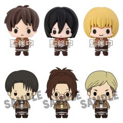 Attack on Titan Chokorin Collection Mini Figures 5 cm Blind Box Display (6)
