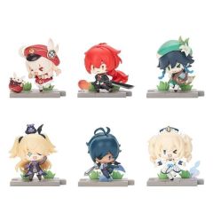 Genshin Impact Battle Scene Series Trading Figure Mondstadt Edition 5 cm  (Price per figure)