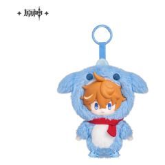 Genshin Impact Winter Nesting Series Vinyl Plush Keychain Tartaglia 15 cm