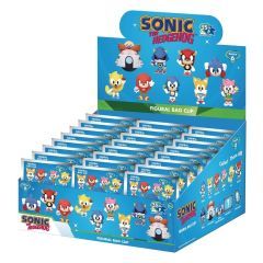 Sonic the Hedgehog 3D PVC Bag Clips Series 6 Display (24)