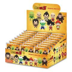 Dragon Ball Z 3D Foam Bag Clips Series 1 Display (24)