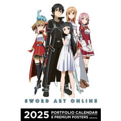 Sword Art Online Portfolio Calendar 2025 *English Version*