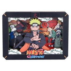 Naruto Model Kit Wooden Theatre Hokage (Medium) 10 cm