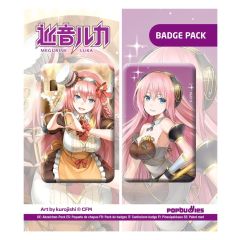 Vocaloid Button 2-Pack Megurine Luka (Art by kurojish)