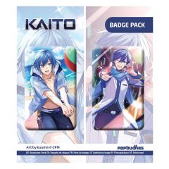 Vocaloid Button 2-Pack Kaito (Art by kuuma)